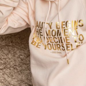 Unisex Baby Pink Hoodie