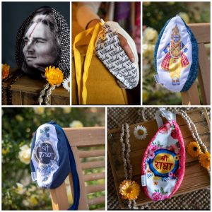 Plain Colour Japa Bags