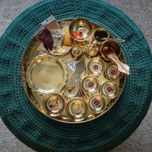 Puja Plate Set